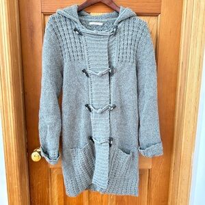 Calypso St. Barth Gray Hooded Cardigan